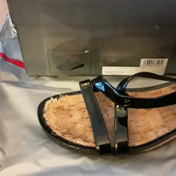 Authentic Prada wedge sandals - Picture 5 of 6